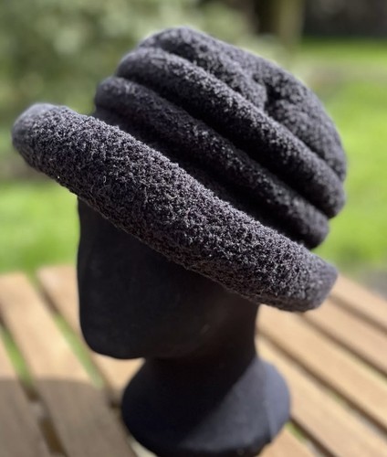 Debenhams black floppy brim - black,