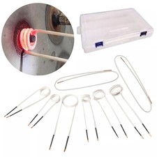 6 Coils 2 Wires Kit Flameless Induction for Ductor Magnetic Heater Auto Tool UK