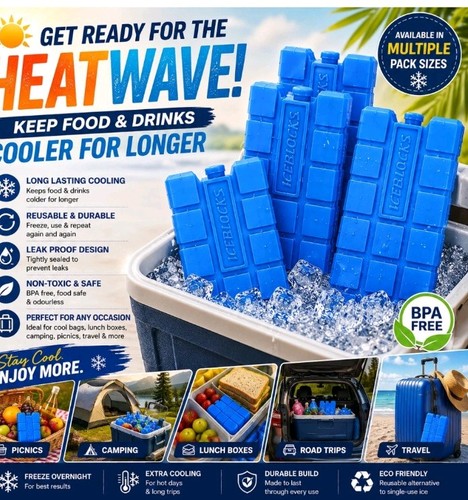 New reusable ice packs - reusable,
