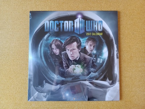 Doctor who 2012 calendar - doctor,