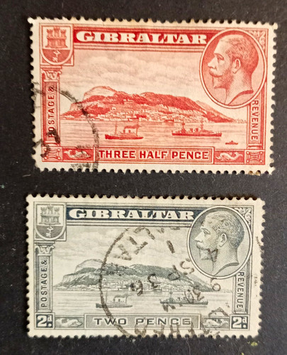 1931 gibraltar stamps king - 1931, stamps.