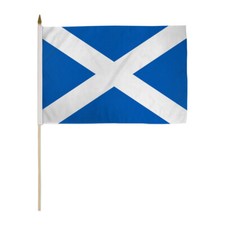 1 Dozen Scotland Flags 12x18in