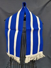 Retro Football Scarf, Blue
