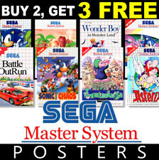 Master Game Posters Collection, A4 270gsm, A3 270gsm Poster Prints, Art