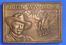 Limited Edition TRUE GRIT John Wayne Belt Buckle, for 1½ inch belt  [32632]