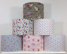 Lampshade Shabby Chic Floral Drum Light Shade Table Floor Ceiling HANDMADE