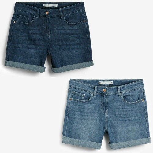 Ladies denim boy shorts - ladies,