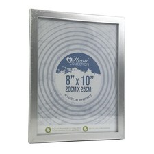 Silver Photo Picture Frame A4