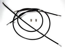 2006 KONA KIKAPU - OUTER BRAKE CABLE SET WITH ADAPTERS - CLASSIC RETRO MTB