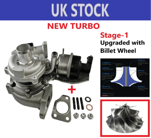 Turbocharger upgrade stage - turbocharger, stage-1