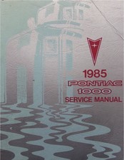 1985 Pontiac T1000 Factory