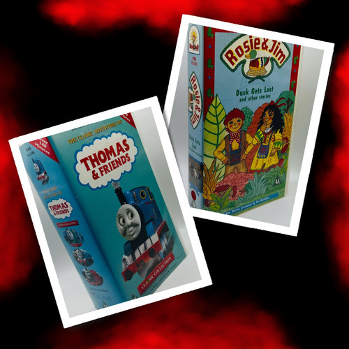 Children vhs video tapes - tapes, |
