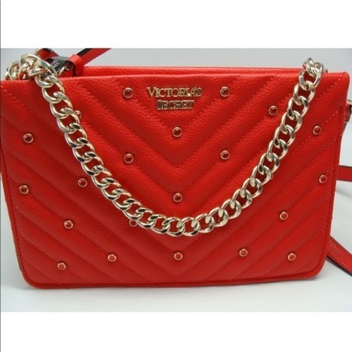Victoria secret red studded - red,