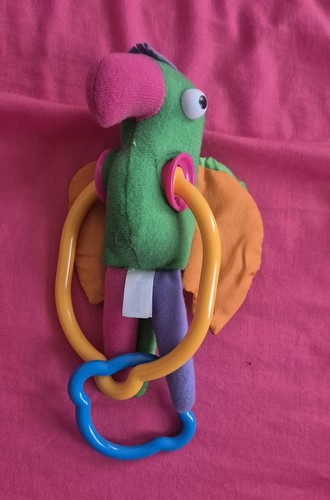 Tiny love soft toy parrot - love,