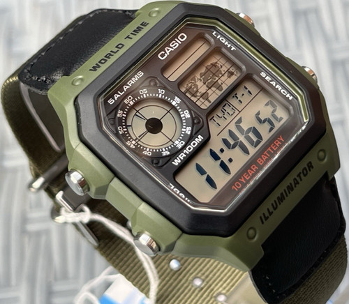 Casio 1200whb 3bvdf - ae-1200whb-3bvdf, mens
