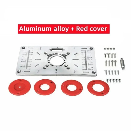 Aluminium router table insert - router,