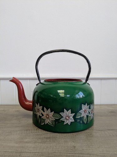 Vintage retro folk art barge - vintage,