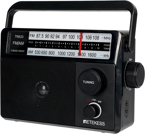 Tr633 portable radio fm - tr633,