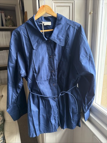 Suzette collared shirt navy - suzette,