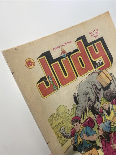 Vintage judy comic may 30th - -,
