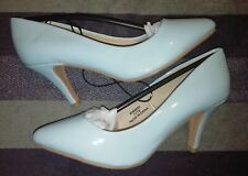 BNWT. Ladies, Debenhams, Collection, Baby Blue, Court Shoes Size 4 