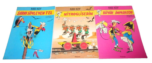 Red kit lucky luke - red, turkish