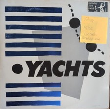 Yachts Self Titled Vinyl Record VG/VG RAD 19 1979