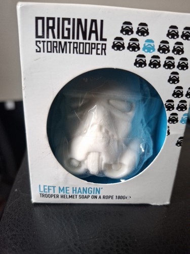 Star wars stormtrooper soap - stormtrooper,