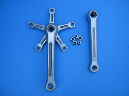 Vintage ofmega crankset arms - crankset,