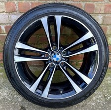 BMW 3 4 Series 18” Front Alloy Wheel M Sport 397M F30 F32 Bridgestone Tyre 7mm