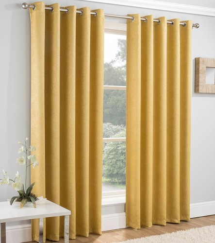 Vogue blockout lined curtains - lined,