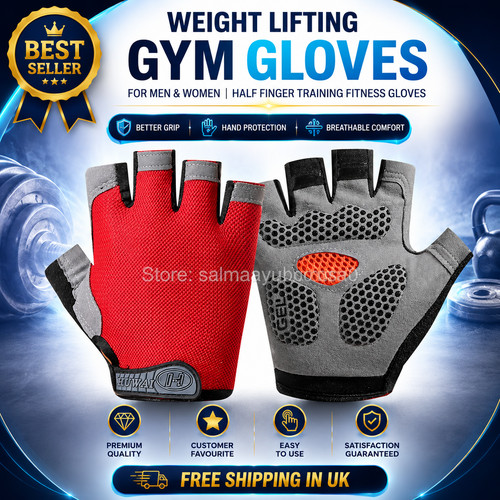 Weight lifting gym gloves - gloves, for