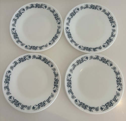Vintage pyrex blue - pyrex, floral