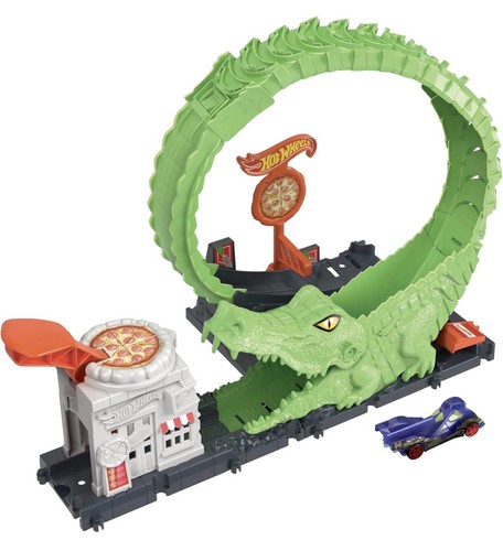 Hot wheels track set with - wheels,