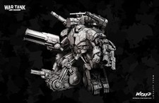 3D Printed 16K WICKED - War TANK MARVEL unpainted  Fan Made  1:6 scale