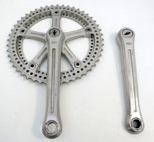 SR Sakae Chainset - 170mm, 47/42T - Fluted, Drilled Chainrings (J)