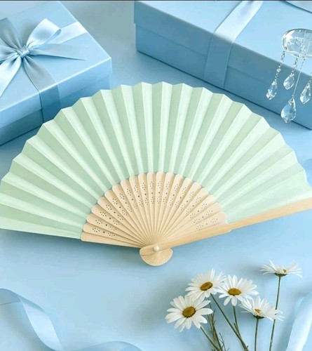 Party hand fan held - held, tela