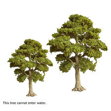 1pc 10cm HO/OO Scale Autumn Trees Miniatures Garden Landscape Scenery Tree Model