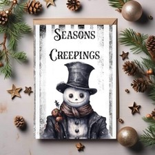 Gothic christmas card - christmas,