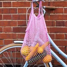 REX London Baby Pink Organic Cotton Net Shopping bag …. Brand New … FREE POSTAGE