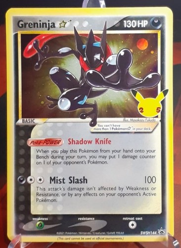 Pokémon greninja tcg gold - pokémon,