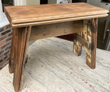 Vintage Wooden Milking Stool