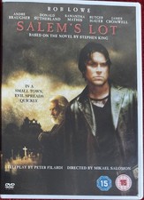SALEMS LOT DVD Complete TV MINI SERIES Rob Lowe Rutger Hauer Donald Sutherland