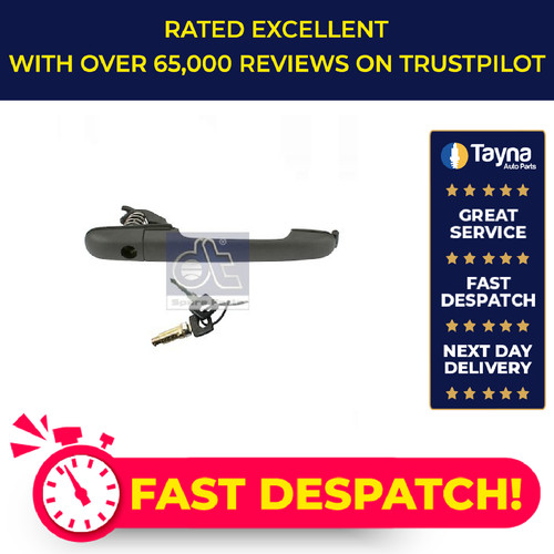 Door handle lock - c/w, cylinder