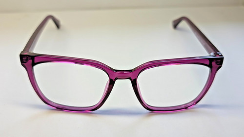 Gian crystal pink eyeglass - crystal,