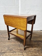 Vintage oak drop leaf - vintage, tea