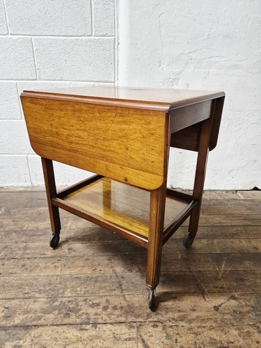 Vintage oak drop leaf tea - vintage,