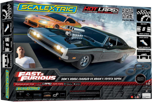 Scalextric fast and furious - and,