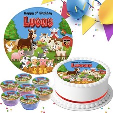 FARM YARD ANIMALS BIRTHDAY