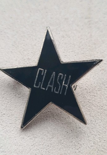 The clash enamel black and - the, clash,